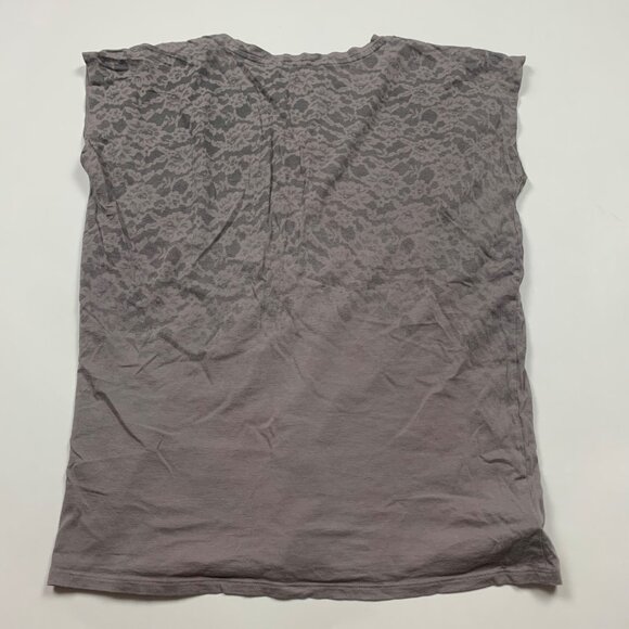 Ann Taylor Loft Womens Small Tops Lot of 2 Pink & Gray Cotton/Modal Blend Cotton - Picture 7 of 12